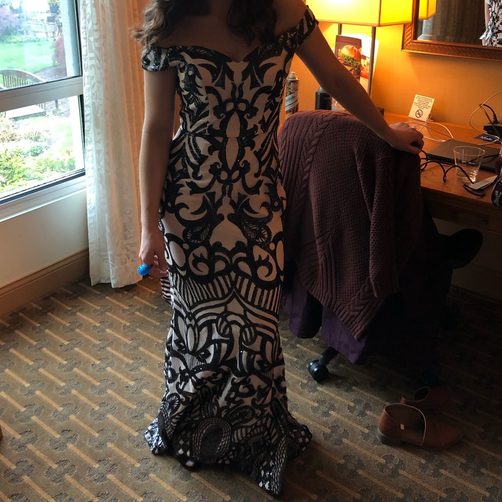 Sequin formal dress